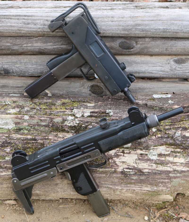 Stamped Steel Sputterguns - Uzi vs the MAC10