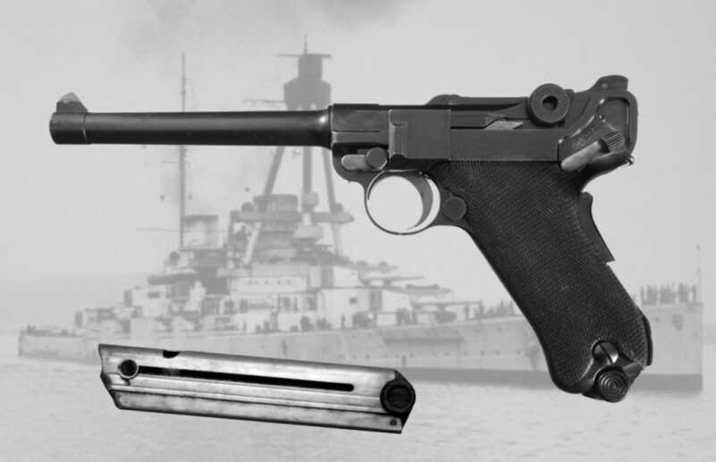 The P14 Luger Marinepistole - A German Military Handgun Designed for Ship-to-Ship Combat