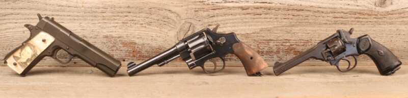 The Smith and Wesson M1917 .45ACP: A Big-Bore World War Wheelgun (#3 – Allied Small Arms WWII) The Smith and Wesson M1917 .45ACP: A Big-Bore World War Wheelgun (#3 – Allied Small Arms WWII)