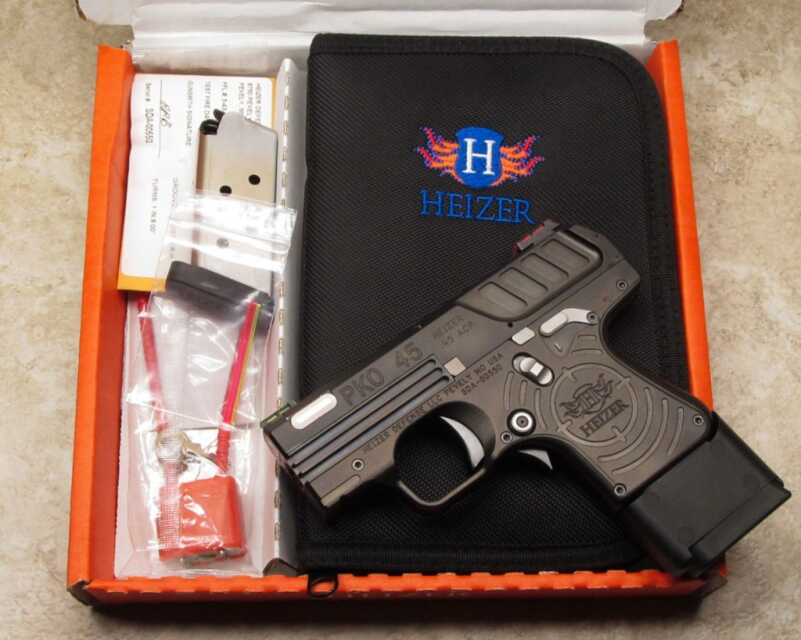 Heizer Defense PKO - 45 Defines Big Bore Slim Heizer Defense PKO - 45 Defines Big Bore Slim