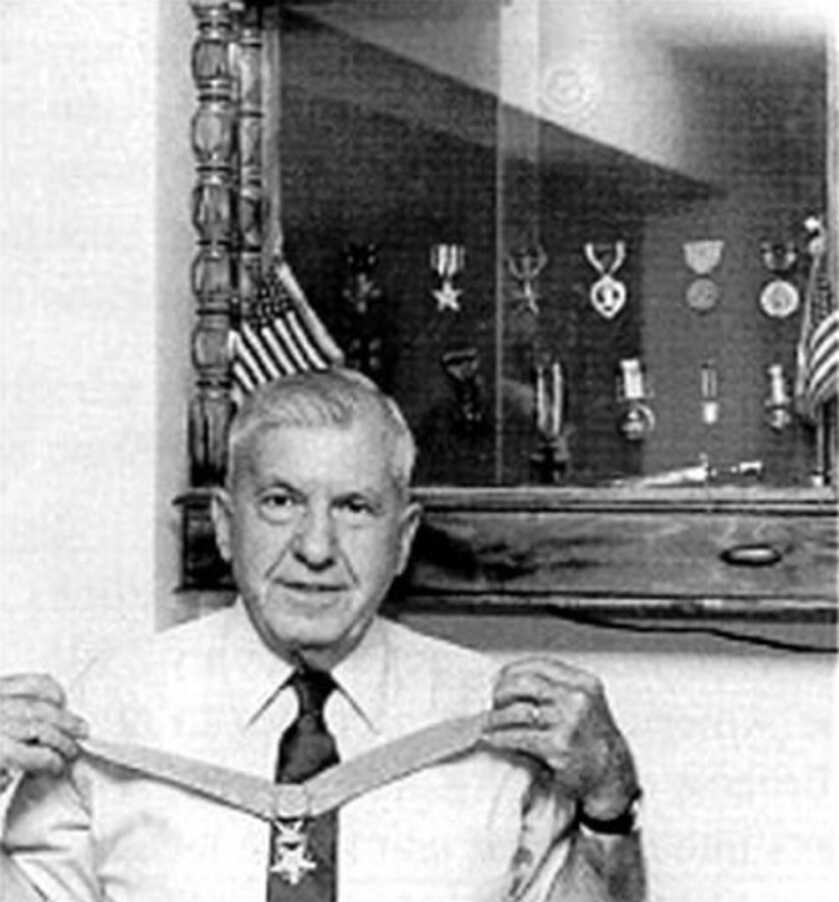 Leonard Funk after World War 2 service as one of the Greatest Generation’s heroes