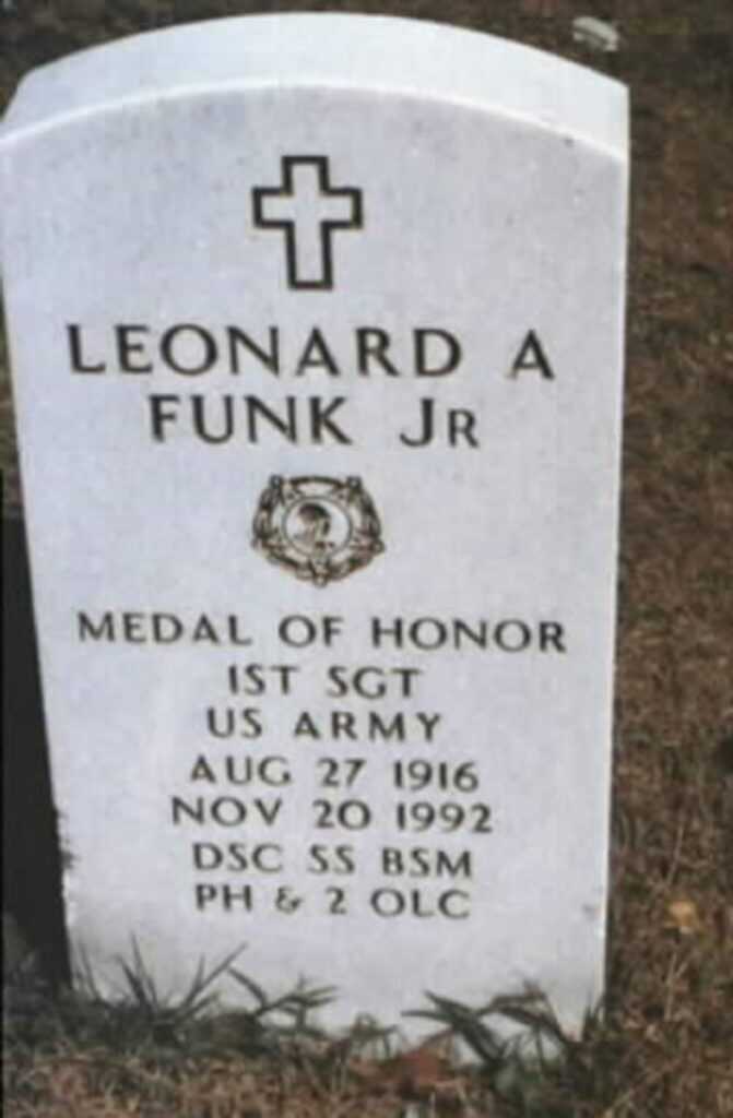 Leonard Funk buried among American heroes at Arlington National Cemetery