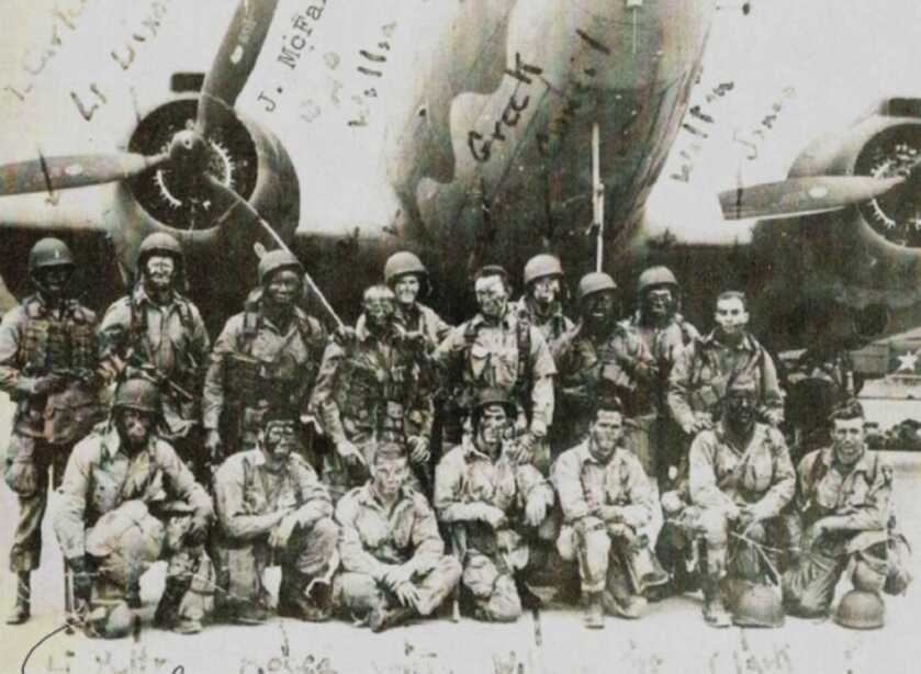 Leonard Funk rose quickly through the wartime airborne infantry ranks