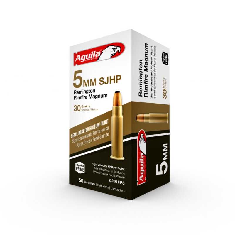 Aguila Ammo Brings Back 5mm Remington Rimfire - SHOT Show 2019 Aguila Ammo Brings Back 5mm Remington Rimfire - SHOT Show 2019