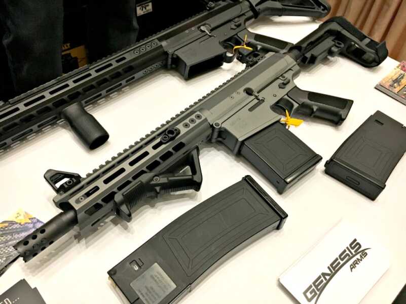 A Legit AR-10 Patterned 12 Gauge: The Gen-12 From Genesis Arms - SHOT Show 2019 A Legit AR-10 Patterned 12 Gauge: The Gen-12 From Genesis Arms - SHOT Show 2019