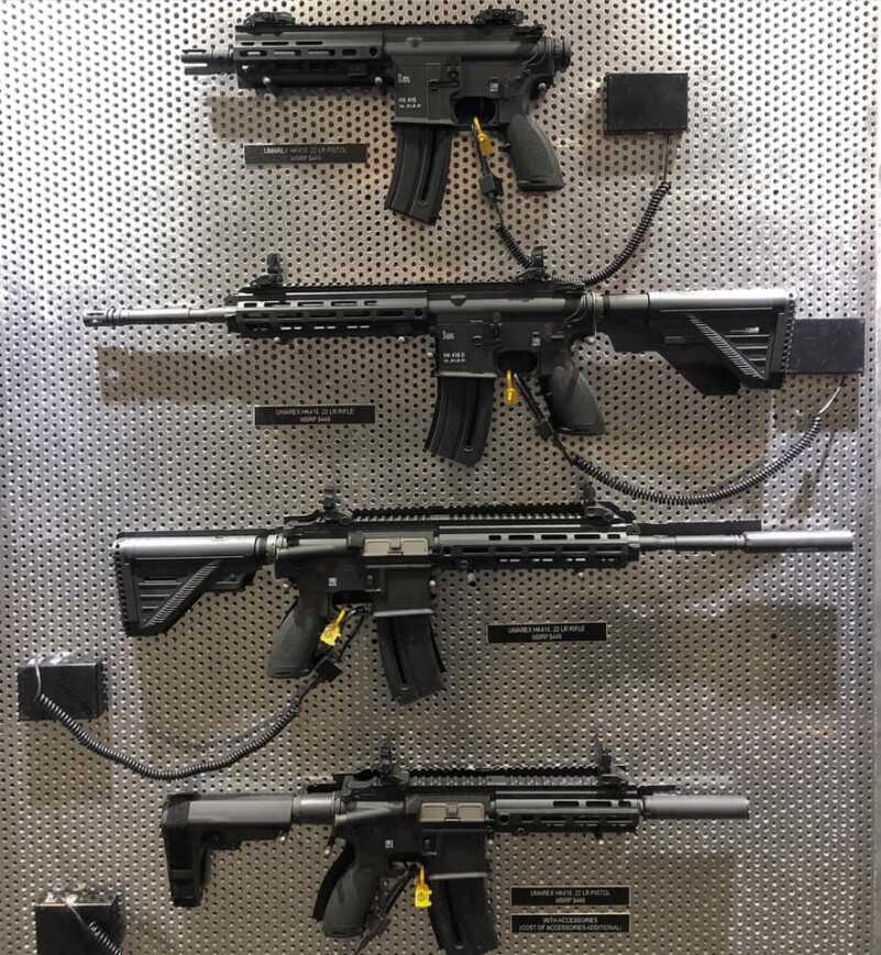 Heckler & Koch is Rolling Out New HK416s in .22 Long Rifle - SHOT Show 2019 Heckler & Koch is Rolling Out New HK416s in .22 Long Rifle - SHOT Show 2019
