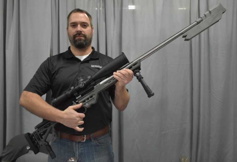 H&P Manufacturing Admits They Have the Ugliest Suppressor and They are Proud of It - SHOT Show 2019 H&P Manufacturing Admits They Have the Ugliest Suppressor and They are Proud of It - SHOT Show 2019