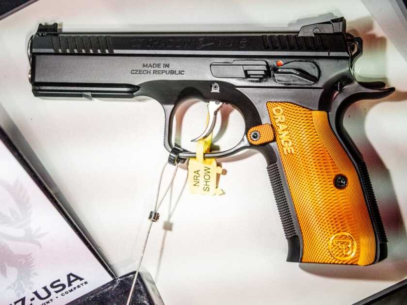 CZ-USA's New Shadow 2 Orange Pistol - NRA 2019 CZ-USA's New Shadow 2 Orange Pistol - NRA 2019