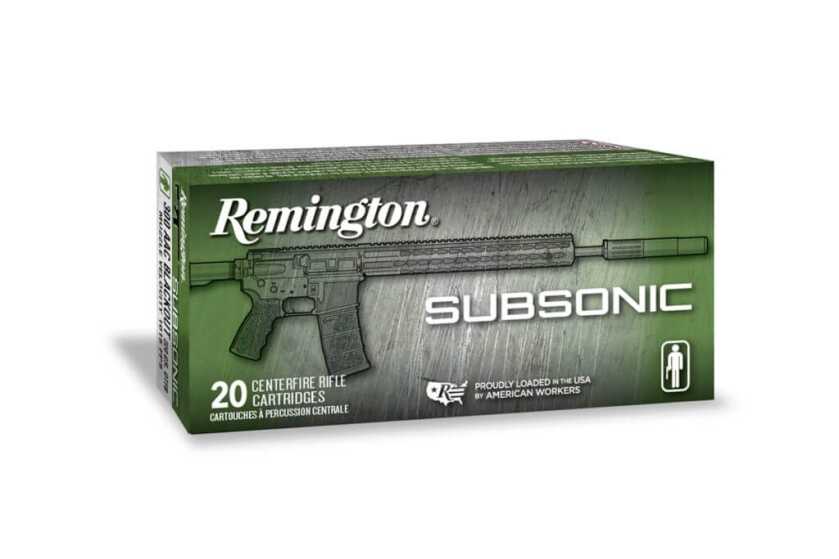 Less Than the Speed of Sound: Testing Remington’s New Subsonic Ammunition Less Than the Speed of Sound: Testing Remington’s New Subsonic Ammunition