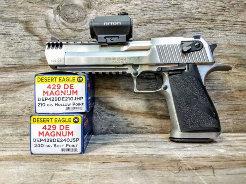 The Desert Eagle 429 Mark XIX: A Fine Idea In Need of Work The Desert Eagle 429 Mark XIX: A Fine Idea In Need of Work