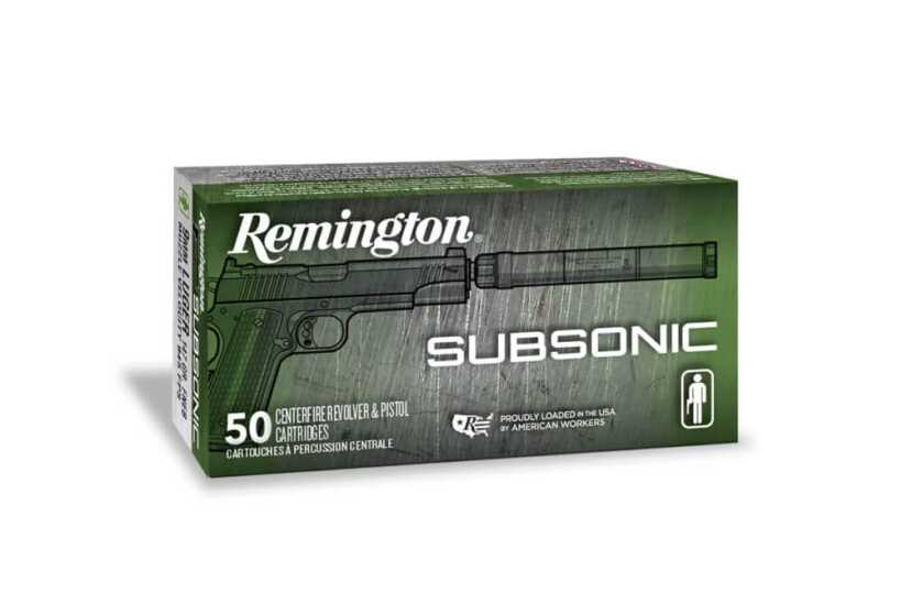 Less Than the Speed of Sound: Testing Remington’s New Subsonic Ammunition Less Than the Speed of Sound: Testing Remington’s New Subsonic Ammunition