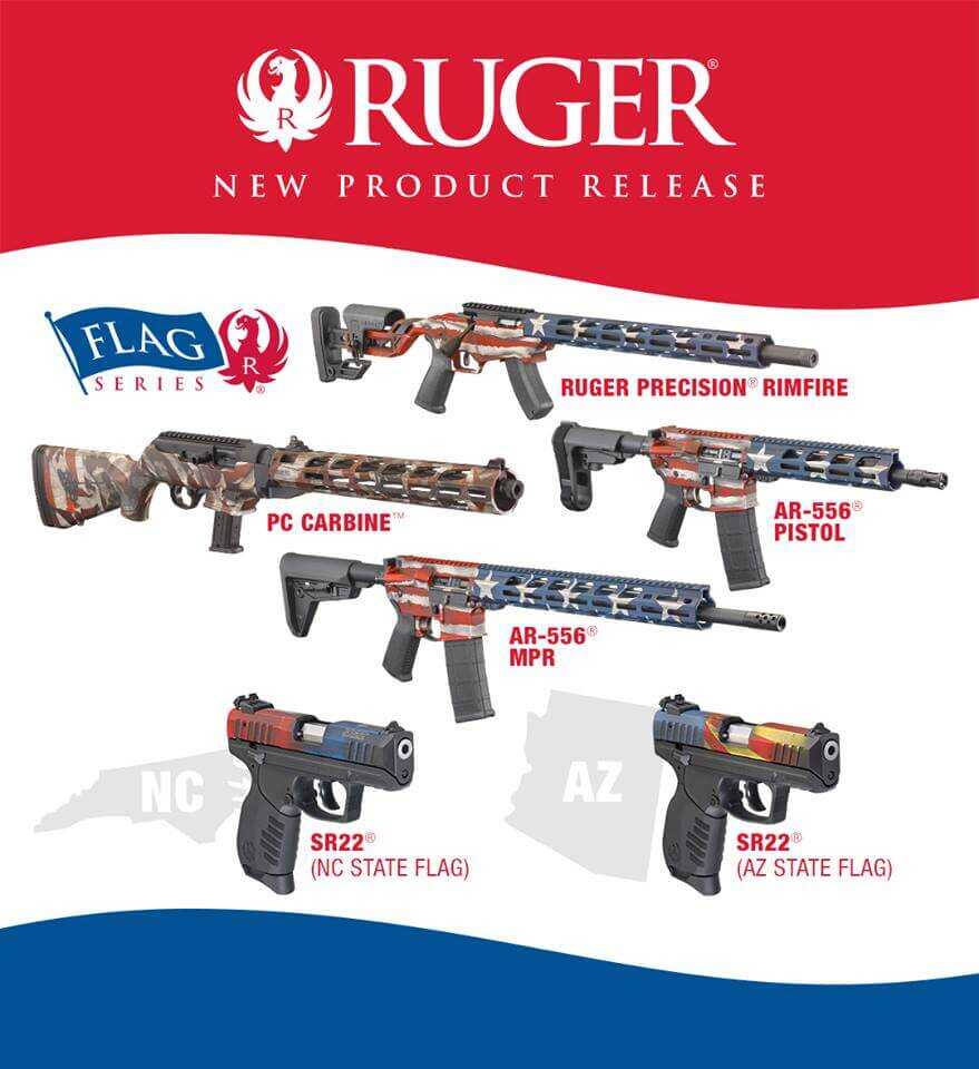 Ruger's Flag Series is Right in Time for the Fourth Ruger's Flag Series is Right in Time for the Fourth