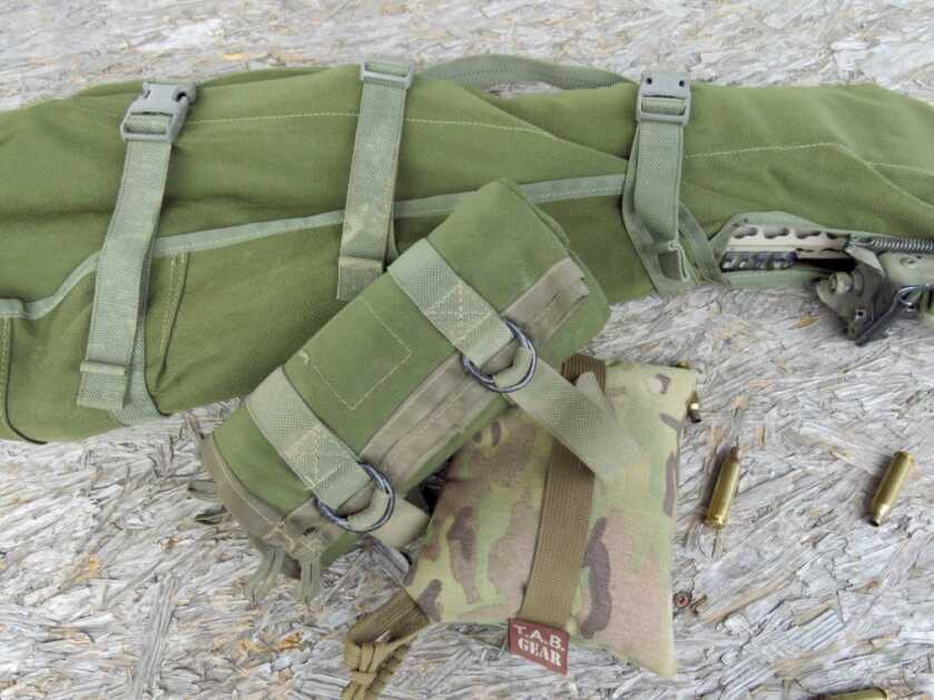 Range Essentials From TAB Gear: Rifle Cover, Shooting Mat, Rear Bag Range Essentials From TAB Gear: Rifle Cover, Shooting Mat, Rear Bag