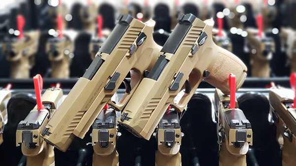 SIG SAUER Delivers Milestone 100,000th M17 / M18 Handgun to U.S. Military
