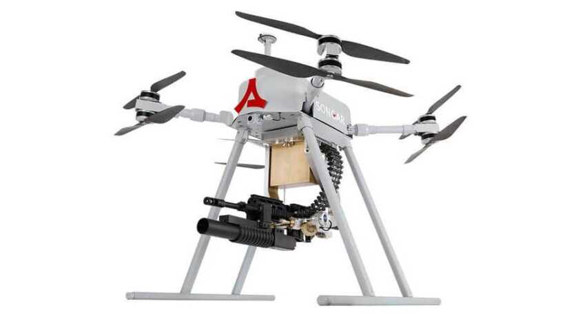Turkey Unveils Machine-Gun Support Drone Turkey Unveils Machine-Gun Support Drone