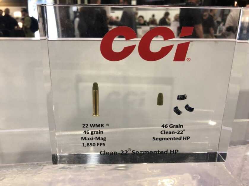 CCI Clean-22 Segmented HP 22 WMR - SHOT Show 2020 CCI Clean-22 Segmented HP 22 WMR - SHOT Show 2020