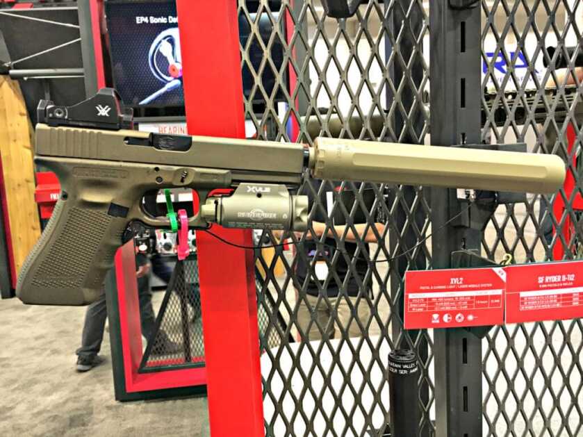 A PEQ-15 for your Pistol! SureFire's XVL2-IRC - SHOT Show 2020 A PEQ-15 for your Pistol! SureFire's XVL2-IRC - SHOT Show 2020