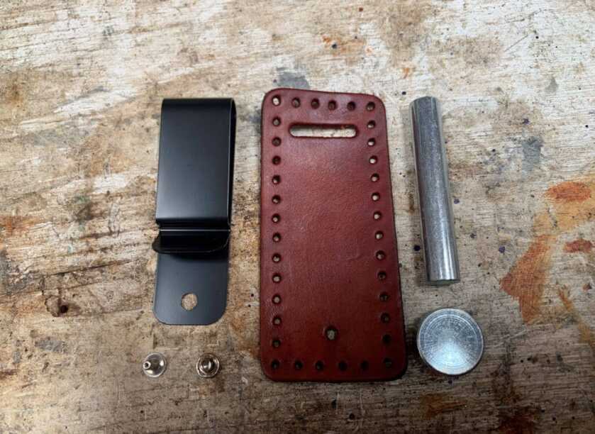 A Nice Weekend Project: Making a Leather Holster