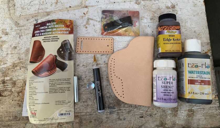 A Nice Weekend Project: Making a Leather Holster
