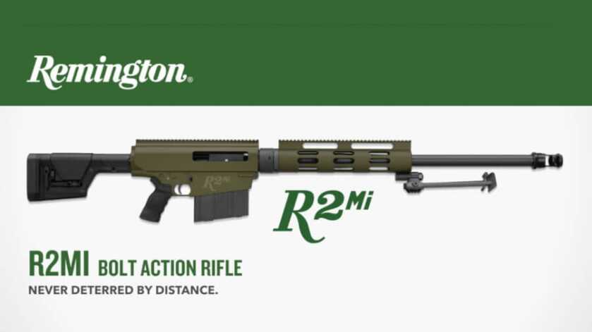 Remington Reintroducing Bolt-Action .50-Caliber Rifle as the R2MI Remington Reintroducing Bolt-Action .50-Caliber Rifle as the R2MI