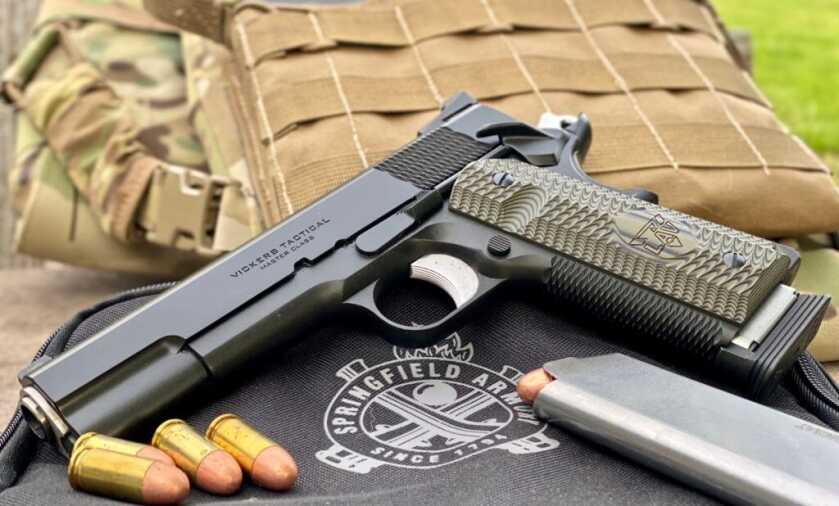 Testing the Springfield Armory Vickers Tactical 1911 Testing the Springfield Armory Vickers Tactical 1911