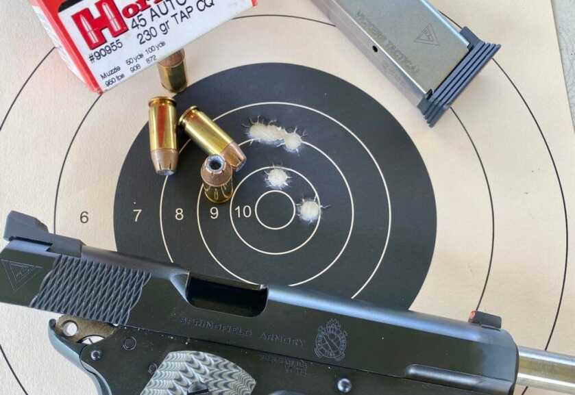 Testing the Springfield Armory Vickers Tactical 1911 Testing the Springfield Armory Vickers Tactical 1911
