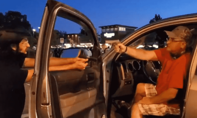 WATCH: Concealed Carriers Pull Firearms on Protesters in Eugene and Austin, One Protester Dies WATCH: Concealed Carriers Pull Firearms on Protesters in Eugene and Austin, One Protester Dies