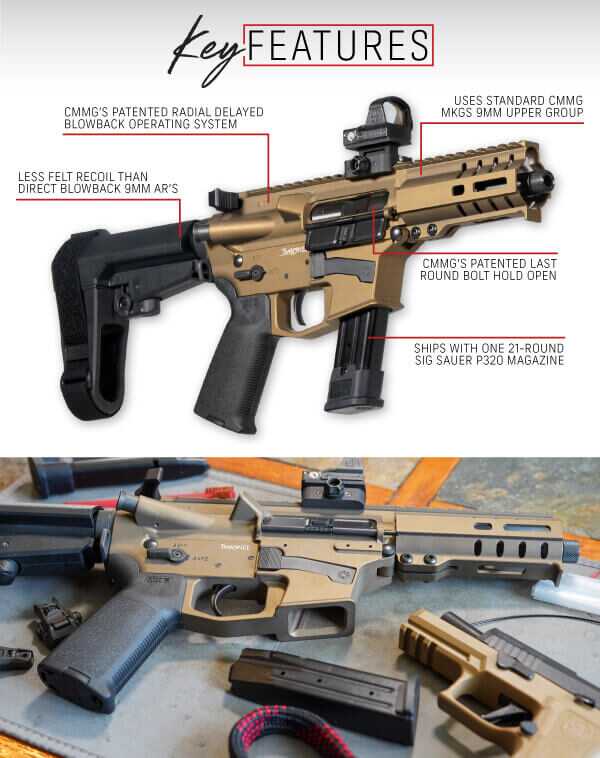 CMMG’s New Mk17 AR Runs SIG P320 Magazines: Powered by Radial Delayed Blowback CMMG’s New Mk17 AR Runs SIG P320 Magazines: Powered by Radial Delayed Blowback