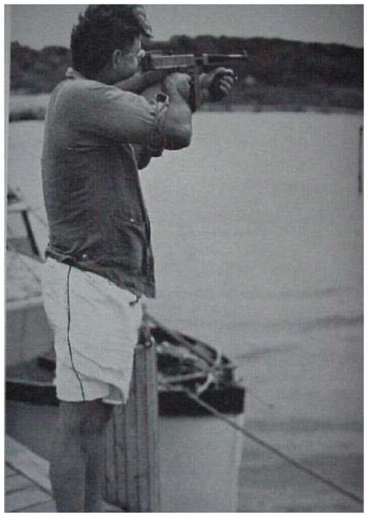 Ernest Hemingway’s Tommy Gun: Full Auto Shark Repellent Ernest Hemingway’s Tommy Gun: Full Auto Shark Repellent
