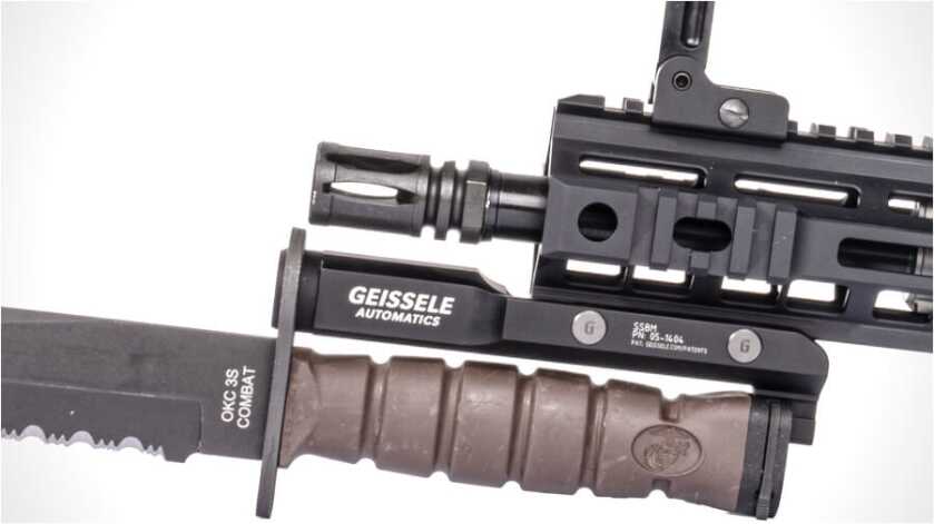 Get Up Close and Personal with the Geissele Super Stabby Bayonet Mount Get Up Close and Personal with the Geissele Super Stabby Bayonet Mount
