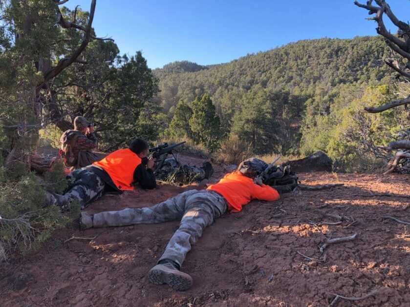 TAKE THE SHOT? A Bull Elk Presents A Difficult Shot Angle To a Young First-Time Elk Hunter - Presented by: Springfield Armory TAKE THE SHOT? A Bull Elk Presents A Difficult Shot Angle To a Young First-Time Elk Hunter - Presented by: Springfield Armory