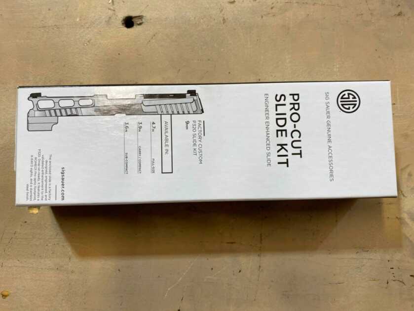 SIG Pro-Cut Slide: 7D Chess Move? SIG Pro-Cut Slide: 7D Chess Move?