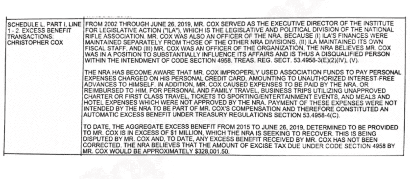Former NRA Lobbyist Chris Cox Denies Grift Exceeding M Former NRA Lobbyist Chris Cox Denies Grift Exceeding M