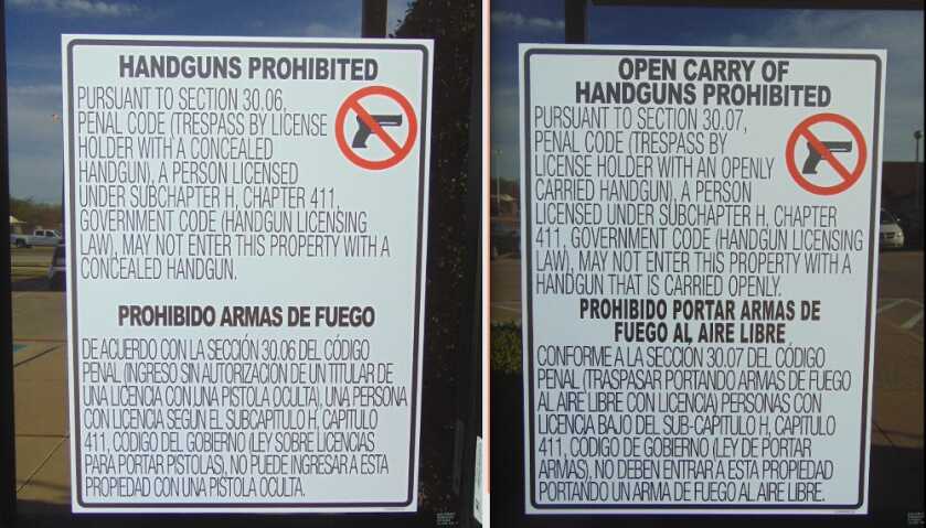 Houston Lawsuit Claims Gun Signage Requirements Violate First Amendment Rights Houston Lawsuit Claims Gun Signage Requirements Violate First Amendment Rights