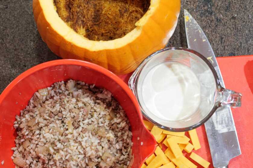 Simple Gourmet: Game-Stuffed Pumpkin Simple Gourmet: Game-Stuffed Pumpkin