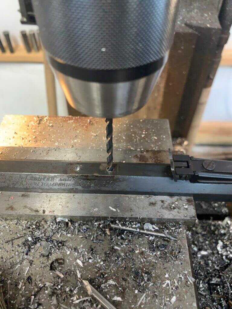 Repairing Damaged Scope Mount Holes