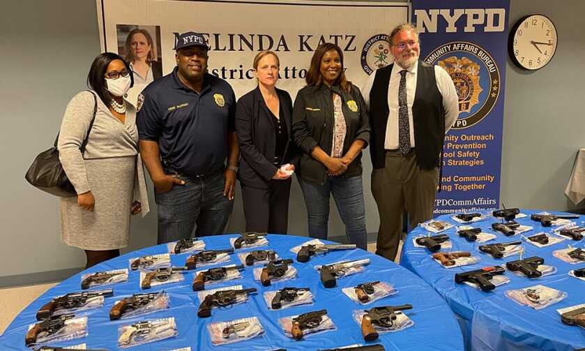 New York AG Letitia James Brags About 'Buying Back' Old Revolvers and Bolt-Action Rifles New York AG Letitia James Brags About 'Buying Back' Old Revolvers and Bolt-Action Rifles