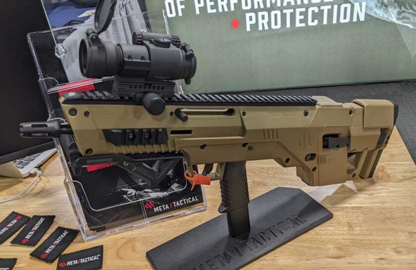World’s First Bullpup Style Pistol-to-Rifle Conversion Kit from Meta Tactical – SHOT Show 2022 World’s First Bullpup Style Pistol-to-Rifle Conversion Kit from Meta Tactical – SHOT Show 2022
