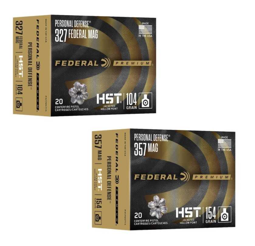 Federal Ammunition Announces New Personal Defense HST in 357 Magnum and 327 Federal Magnum Federal Ammunition Announces New Personal Defense HST in 357 Magnum and 327 Federal Magnum