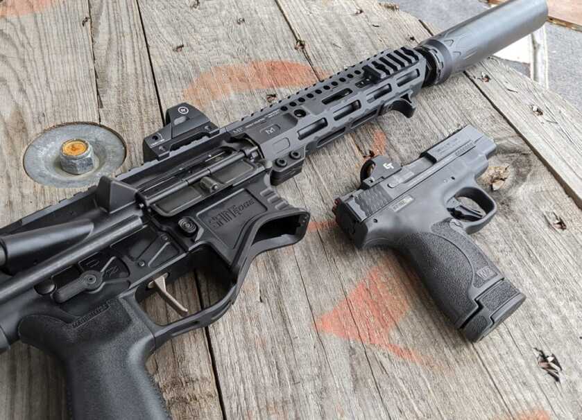 Crimson Trace red dot sights selected for rifle, shotgun, and handgun red dot zeroing