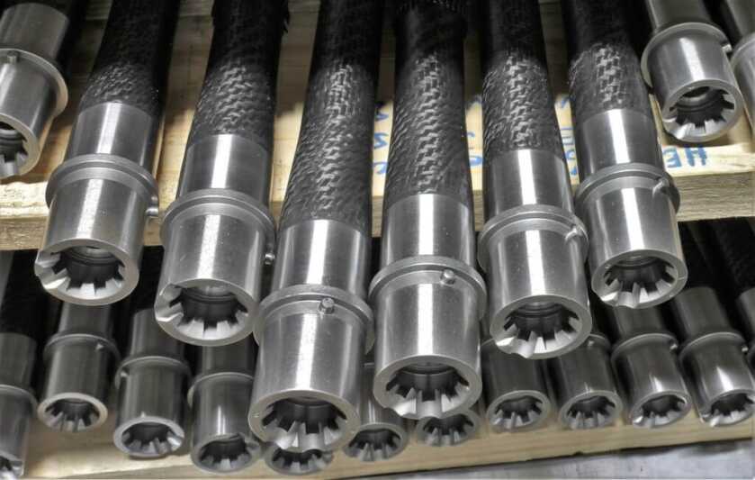 Helix 6 Precision Carbon Fiber Wrapped Barrels