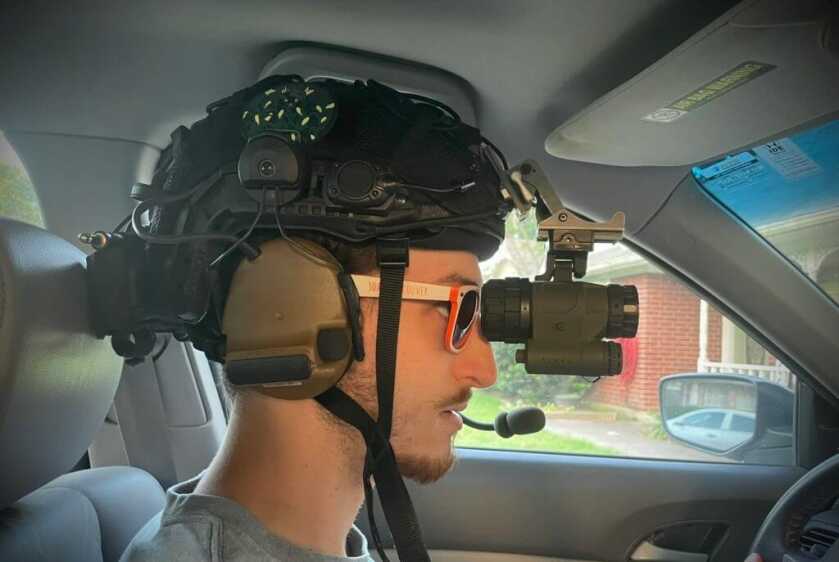 Featherweight Articulating Night Vision Monocular Mount: Introducing the Noisefighters AX14-PRO Featherweight Articulating Night Vision Monocular Mount: Introducing the Noisefighters AX14-PRO