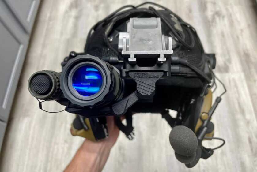 Featherweight Articulating Night Vision Monocular Mount: Introducing the Noisefighters AX14-PRO Featherweight Articulating Night Vision Monocular Mount: Introducing the Noisefighters AX14-PRO