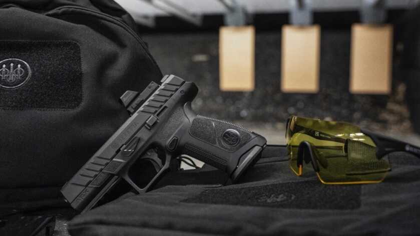 Beretta Announces APX A1 FS, Teases Large-Format PMXs Pistol Beretta Announces APX A1 FS, Teases Large-Format PMXs Pistol