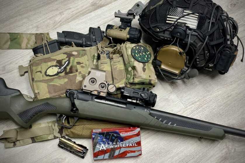 Savage Impulse Hog Hunter straight-pull rifle in .308 Winchester ready for range testing
