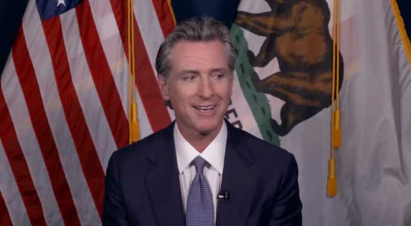 Gov. Gavin Newsom. 
