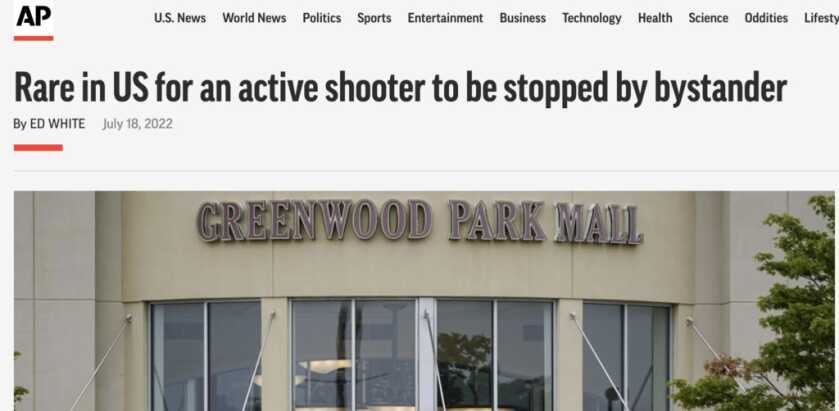 CPRC: Armed Citizen Responders Stopped Active Shooters 40% of the Time in Gun-Friendly Zones CPRC: Armed Citizen Responders Stopped Active Shooters 40% of the Time in Gun-Friendly Zones