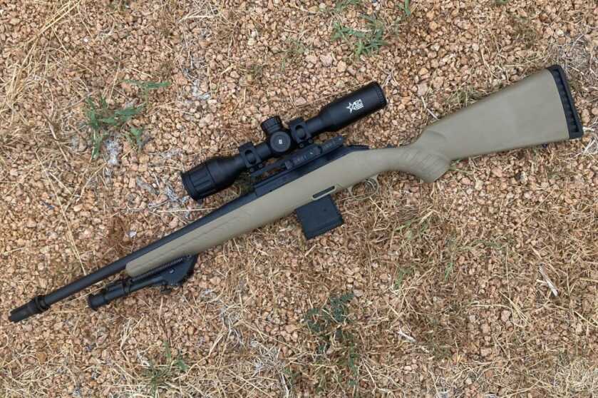Ruger American Ranch 300 BLK: Quiet by Design Ruger American Ranch 300 BLK synthetic stock and free-floated barrel with Power Bedding system