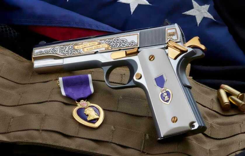 SK Customs Continues to Honor Those Who Have Served with the Limited Edition Purple Heart Commemorative Colt 1911 SK Customs Continues to Honor Those Who Have Served with the Limited Edition Purple Heart Commemorative Colt 1911