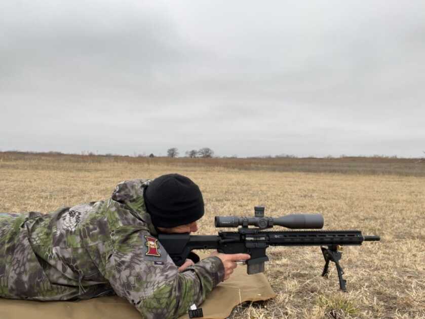 TRACT Optics TORIC being shot on ar by author